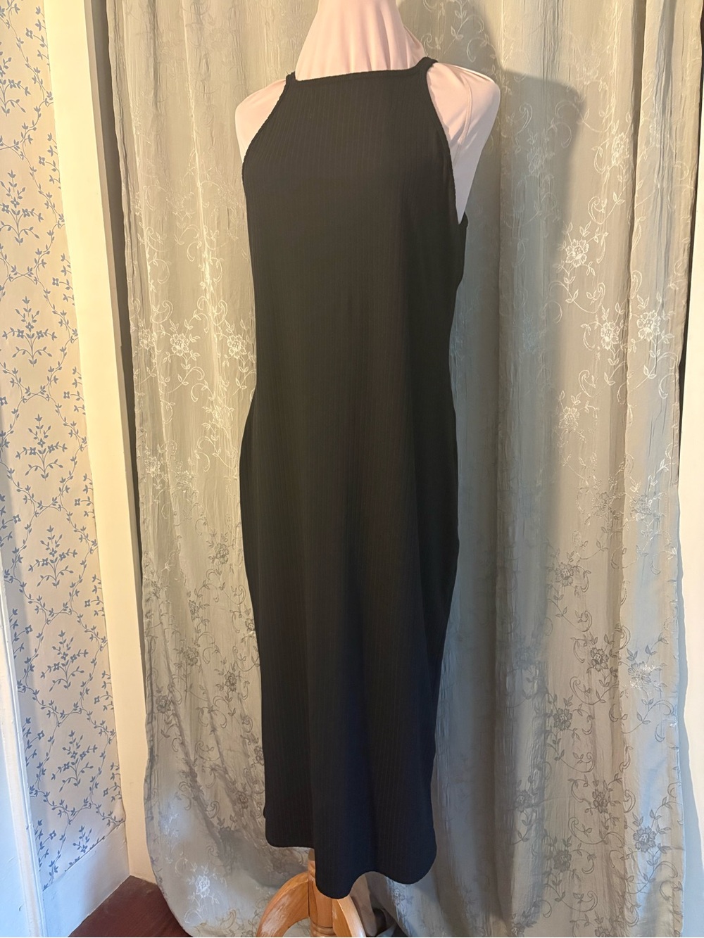 Classic Black Midi Dress - Timeless Women’s Dress
